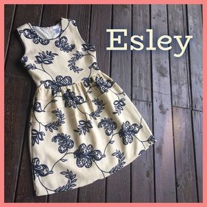 ESLEY Embroidered Dress